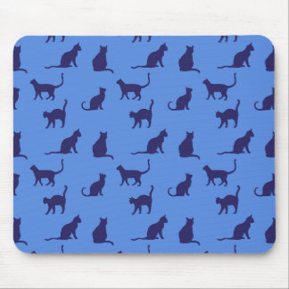 Tapis de souris silhouette de chat