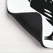 Tapis De Souris Silhouette de coq (Coin)