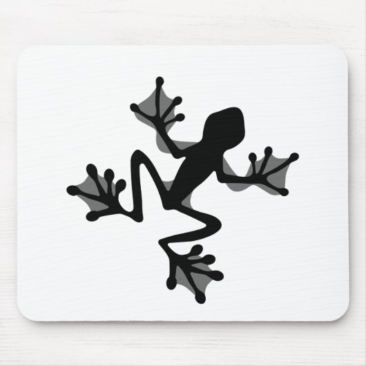 Tapis De Souris Silhouette de Frog (Devant)