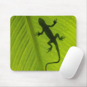 Tapis De Souris Silhouette de Gecko (Avec souris)