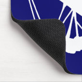 Tapis De Souris silhouette de glissière (Coin)