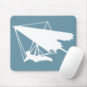 Tapis De Souris silhouette de glissière (Avec souris)
