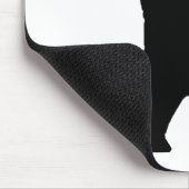 Tapis De Souris Silhouette de l'ours (Coin)