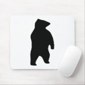 Tapis De Souris Silhouette de l'ours (Avec souris)