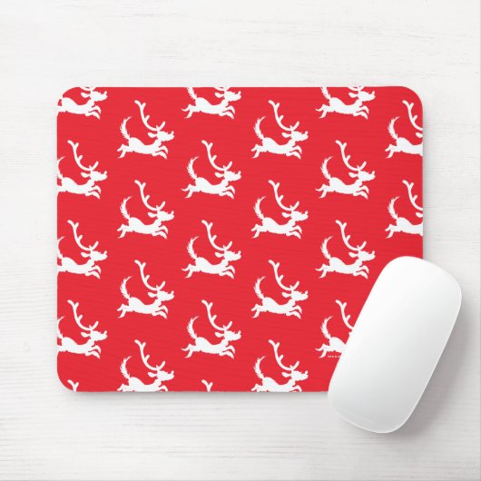Tapis De Souris Silhouette de Max le renne (Avec souris)