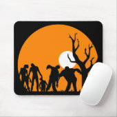 Tapis De Souris Silhouette de Walking Dead (Avec souris)