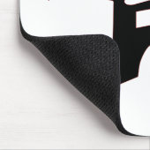 Tapis De Souris Silhouette du bus (Coin)