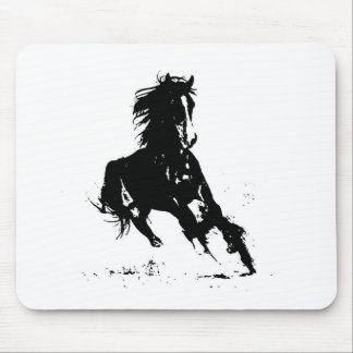 Tapis De Souris Silhouette du cheval