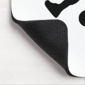 Tapis De Souris Silhouette du joueur de basket (Coin)