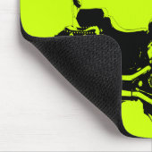 Tapis De Souris Silhouette fraîche de vélo de moto (Coin)