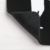 Tapis De Souris Silhouette Greyhound (Coin)