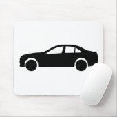 Tapis De Souris Silhouette limousine (Avec souris)