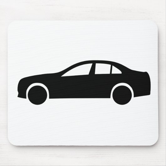 Tapis De Souris Silhouette limousine (Devant)