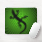 Tapis De Souris Silhouette Lizard (Avec souris)