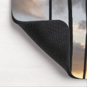 Tapis De Souris Silhouettes de palmiers à Hawaii (Coin)