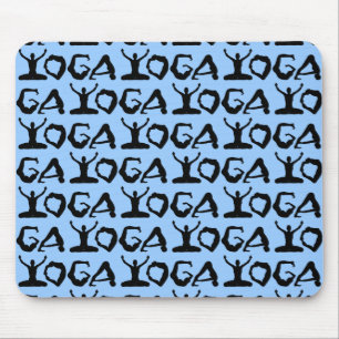 Tapis De Souris Silhouettes de yoga