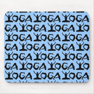 Tapis De Souris Silhouettes de yoga