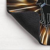 Tapis De Souris Silhouettes Trio V1 (Coin)