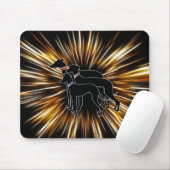 Tapis De Souris Silhouettes Trio V1 (Avec souris)