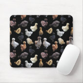 Tapis De Souris Silkie Bantam Chickens (Avec souris)
