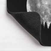 Tapis De Souris Silkie Chicken Moon Silhouette Funny Lazy Hallowee (Coin)