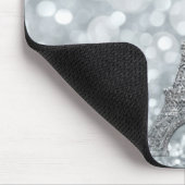 Tapis De Souris Silver Glitter (Coin)