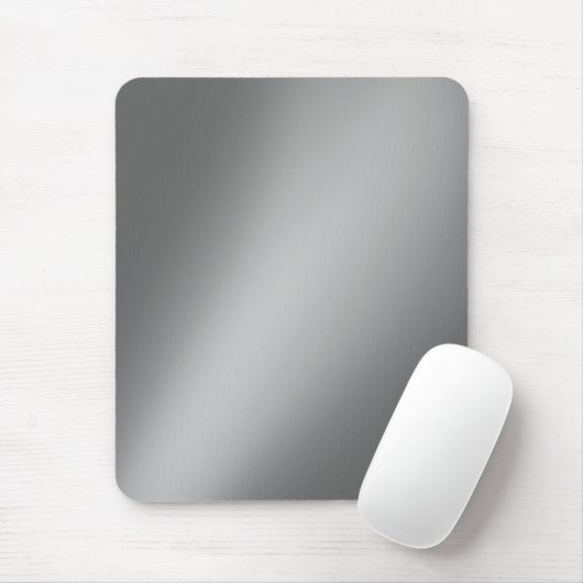 Tapis De Souris Silver Grey clair de lune ombre (Avec souris)