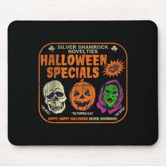 Tapis De Souris Silver Shamrock Novelties Halloween Specials (Devant)