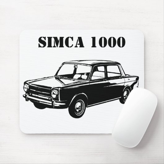 TAPIS DE SOURIS SIMCA 1000 (Avec souris)