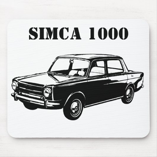 TAPIS DE SOURIS SIMCA 1000 (Devant)