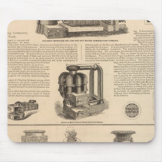 Tapis De Souris Simonds Manufacturing Company Stewart (Devant)