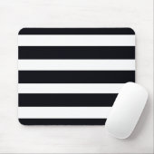 Tapis De Souris Simple Chic Classic Cool Gratté Noir Et Blanc (Avec souris)