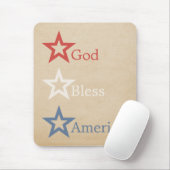 Tapis De Souris Simple Chic Stars Mousepad (Avec souris)