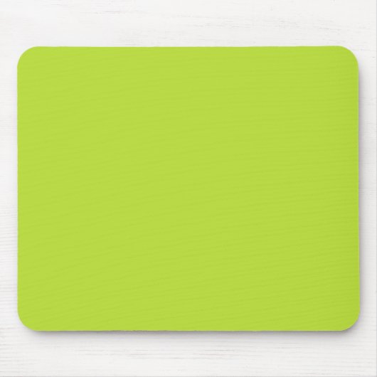 Tapis De Souris Simple couleur solide clair acide vert citron (Devant)