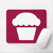 Tapis De Souris simple cupcake / muffin (Avec souris)