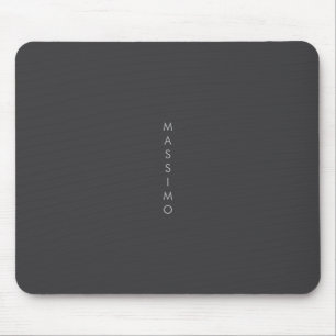Tapis De Souris Simple Élégant Minimaliste Moderne Gris