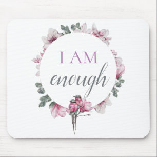 Tapis De Souris Simple Inspiration Je Suis Suffisamment Affirmatio