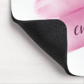 Tapis De Souris Simple Inspiring Quote I Am Enough Affirmation (Coin)