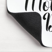 Tapis De Souris Simple joyeuse calligraphie de la fête des mères | (Coin)