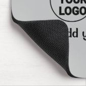 Tapis De Souris Simple minimum q r code ajouter logo code d'analys (Coin)