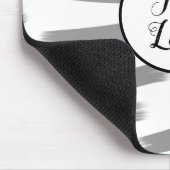 Tapis De Souris simple personnalisé jaune bleu aquarelle ajouter l (Coin)