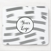 Tapis De Souris simple personnalisé jaune bleu aquarelle ajouter l (Devant)