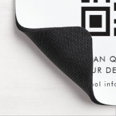 Tapis De Souris Simple QR Code Modern Business Promotional (Coin)