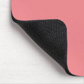 Tapis de souris simple rose moderne tendance (Coin)