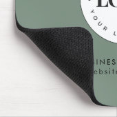 Tapis De Souris Simple Round Business Logo & Text Company Personna (Coin)