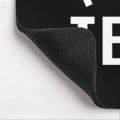 Tapis De Souris Simple Text Template Womens Long Sleeve Black _1 (Coin)