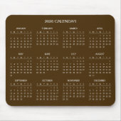 Tapis De Souris Simple Yet Elegant 2026 Calendar | Mousepad (Devant)