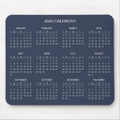 Tapis De Souris Simple Yet Elegant 2026 Calendar | Mousepad (Devant)