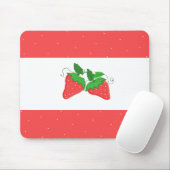 Tapis De Souris Simplement des fraises (Avec souris)