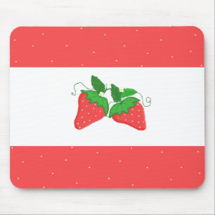 Tapis De Souris Simplement des fraises